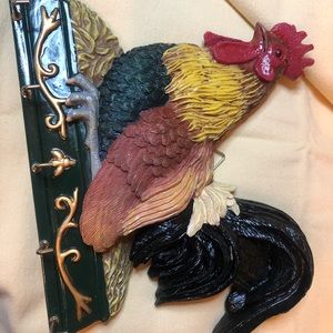Rooster Wall KeyChain Holder